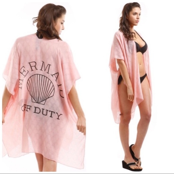 pale pink beach cover up